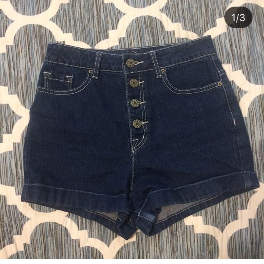 High waisted shorts